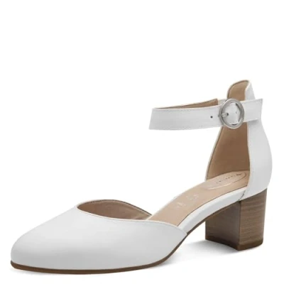 Abbildung von Tamaris COMFORT Damen 8 84402 42 Pumps, White Nappa, 40 EU