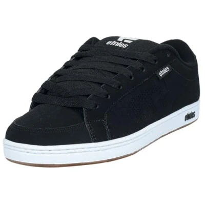 Abbildung von Etnies Herren Kingpin Skate Schuh, Schwarz Weiß, 44 EU