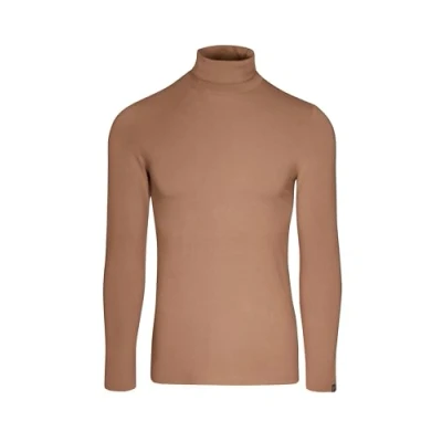 Abbildung von TRIGEMA Rollkragen Shirt aus elastischer Viskose
