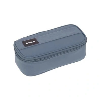 Abbildung von LÄSSIG Bold Schlampermäppchen Stiftemäppchen Schule/School Spacy Pencil Case Blue