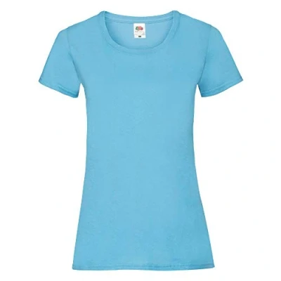Abbildung von Fruit of the Loom Lady Fit Valueweight T Modell 2013 S,Sky Blue