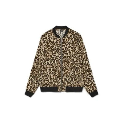 Abbildung von Vero Moda Damen Vmcoco L/S Bomber Ga AOP Blazer, Tigers Eye, s