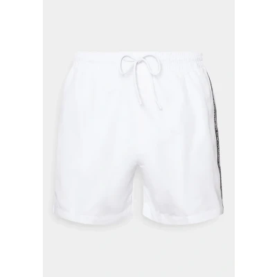 Abbildung von Calvin Klein Swimwear Badeshorts, Herren, Größe: XXL, Classic white
