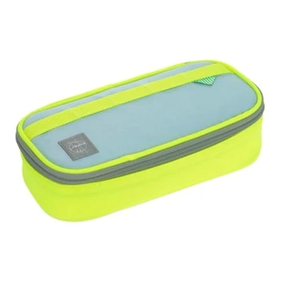Abbildung von LÄSSIG Schlampermäppchen Stiftemäppchen School Spacy Pencil Case Unique blue/neon yellow
