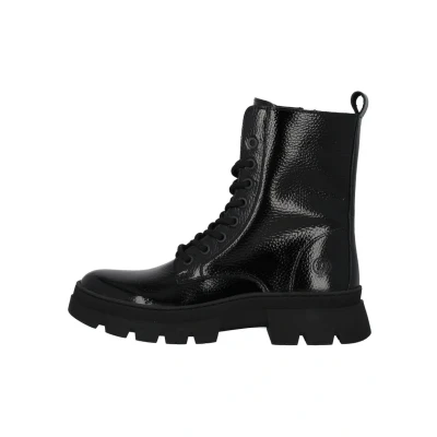 Abbildung von Palado Plateaustiefelette, Damen, Größe: 37, Schwarz lack Schuhe