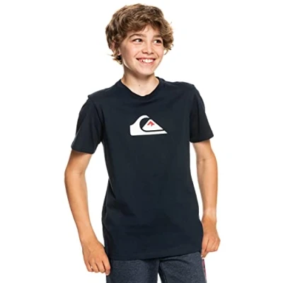 Abbildung von Quiksilver COMP LOGO TEE Tshirt print für Kinder, Größe: 152, Navy blazer