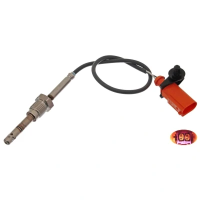 Abbildung von FEBI BILSTEIN 49306 Sensor, Abgastemperatur nach Rußpartikelfilter VOLKSWAGEN: Crafter 30 35 Minibus