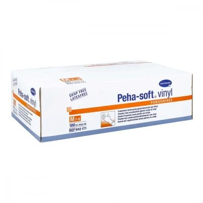 Abbildung von Peha soft vinyl Gr. M 100 Handschuhe