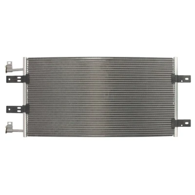 Abbildung von THERMOTEC KTT110351 Klimakondensator ohne Trockner 740 OPEL: Vivaro A Van, Combi, RENAULT: TRAFIC 2 Bus, Kasten