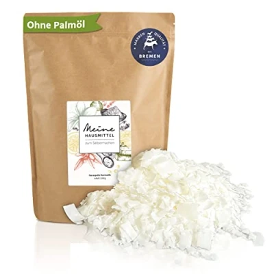 Abbildung von HANSE PRO Geraspelte Kernseife, 1 x 1000 g I Natürliches Hausmittel ohne Palm Öl, Farb und Konservierungsstoffe Nachhaltig Seifenflocken
