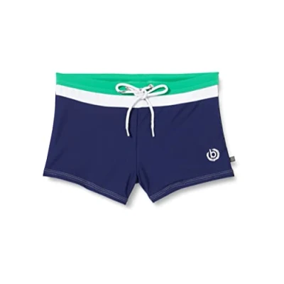 Abbildung von bugatti® Herren Badehose/Badepants in Marine/grün, Größe S (Herstellergröße: 4)