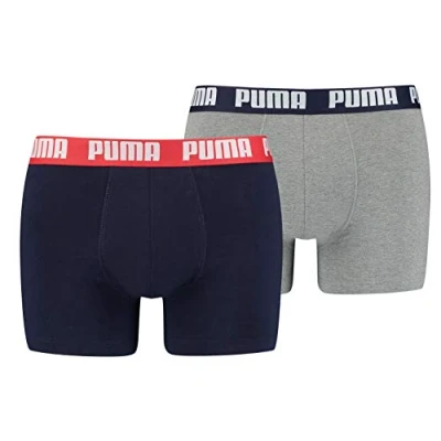Abbildung von Puma Herren Boxer Unterwäsche, Blue/Grey, M EU