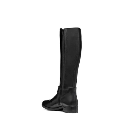 Abbildung von Geox Felicity Stiefel, Damen, Größe: 37, Black Schuhe