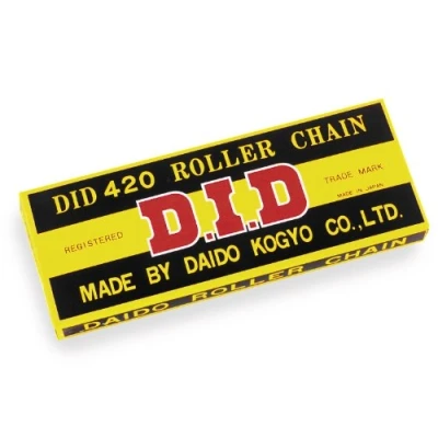 Abbildung von DID Kette 420 D, 84 Glieder (Standard), offen mit Clipschloss