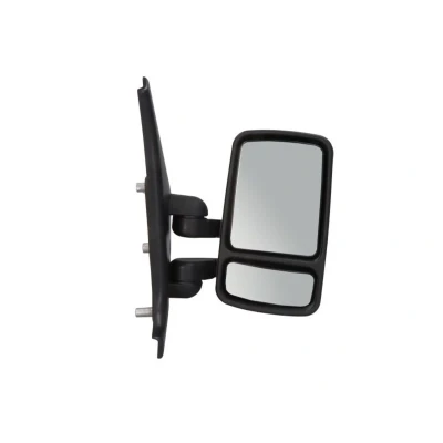 Abbildung von Außenspiegel Blic 5402 04 9215992P rechts schwarz manuell kurzer Spiegelarm, konvex OPEL: Movano A Platform / Chassis