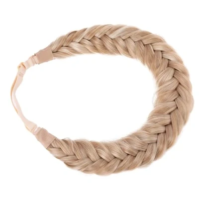 Abbildung von CAISHA Zopf Haarteil Haarband Stirnband Haarschmuck Geflochten Hellblond HZ215
