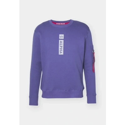 Abbildung von Alpha Industries Sweatshirt, Herren, Größe: XXL, Night purple