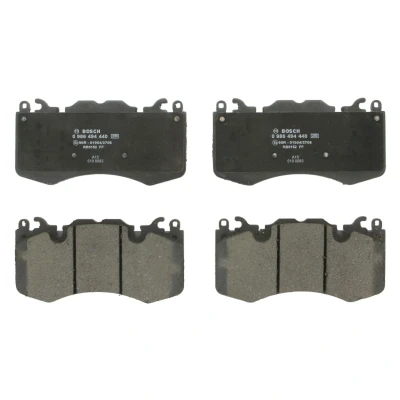 Abbildung von BOSCH 0 986 494 440 Bremsbelagsatz Low Metallic mit Anti Quietsch Blech LAND ROVER: Range Rover 4, Sport, 3