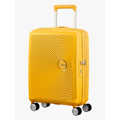 Abbildung von American Tourister Soundbox Spinner 55/20 TSA EXP Golden Yellow 884721371 Koffer mit 4 Rollen