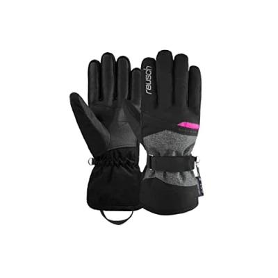 Abbildung von Reusch Hellen RTEX XT Fingerhandschuh, Damen, Größe: 6.5, blck melang pink glo