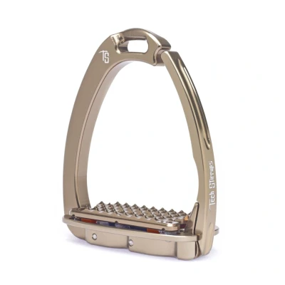 Abbildung von Tech Stirrups Steigbügel Venice Plus Dressur Braun