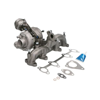 Abbildung von ELSTOCK 91 0272 Turbolader Abgasturbolader, pneumatisch geregeltes Stellelement (Aktuator) mit Dichtungen VOLKSWAGEN: Golf 4, 4 Variant, 5