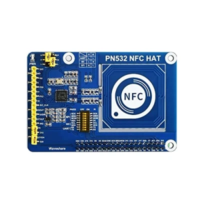 Abbildung von Waveshare PN532 NFC HAT for Raspberry Pi Near Field Communication Support I2C / SPI/UART Interfaces Wireless Technology Used in Access Control System Smart Tickets Meal Card