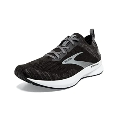 Abbildung von Brooks Herren Levitate 4 Laufschuh Gymnastikschuhe, Black Blackened Pearl Whit, 43 EU