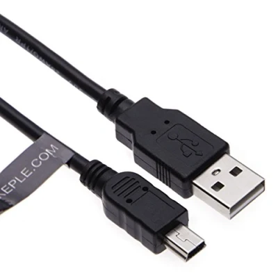 Abbildung von Keple 0.5M USB Kabel Kompatibel mit Garmin Edge 800 GPS Navigation Datenkabel Ladekabel (Mini USB)