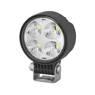 Abbildung von HELLA LED Arbeitsscheinwerfer Modul 70 S 12V / 24V 1850lm geschraubt/Anbau schwenkbarer Montagebügel/hängend/stehend weitreichende Ausleuchtung Stecker: DEUTSCH Stecker 1G0 996 776 211