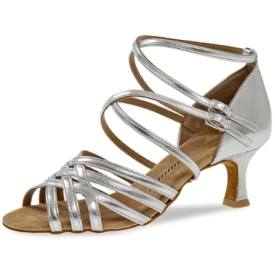 Abbildung von Diamant TANZSCHUHMANUFAKTUR Damen 108 077 013 Tanzschuh, Silber, 37 1/3 EU