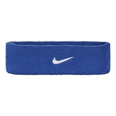Abbildung von Nike Unisex Erwachsene Swoosh Headband/Stirnband, Blau (Royal Blue/White), Einheitsgröße