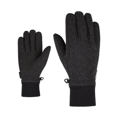 Abbildung von Ziener Erwachsene ILDO Freizeit /Funktions Handschuhe Wolle, warm, Dark Melange, 9,5