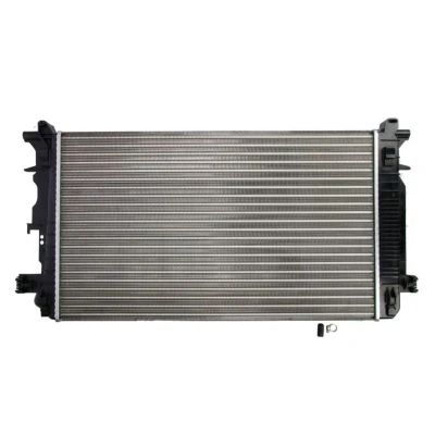 Abbildung von THERMOTEC D7M058TT Kühler, Motorkühlung Aluminium für Fahrzeuge mit/ohne Klimaanlage 680 416 34 Schaltgetriebe Kühlrippen mechanisch gefügt