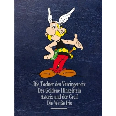 Abbildung von Asterix Gesamtausgabe 15: Die Tochter des Vercingetorix, der goldene Hinkelstein, und Greif, Weiße Iris