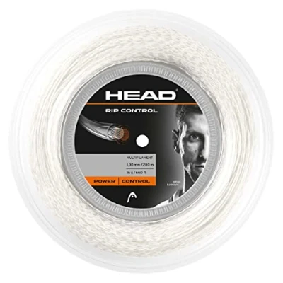 Abbildung von HEAD Unisex Erwachsene RIP Control Rolle Tennis Saite, White, 17