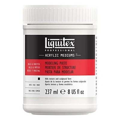 Abbildung von Liquitex 5508 Professional Modellierpaste für Acrylfarben größere Strukturen, Skulpturen oder Basisreliefs 237ml Topf