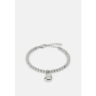 Abbildung von BOSS Honey Heart Beads Armband silvercoloured, Damen, Größe: One Size, Silver coloured