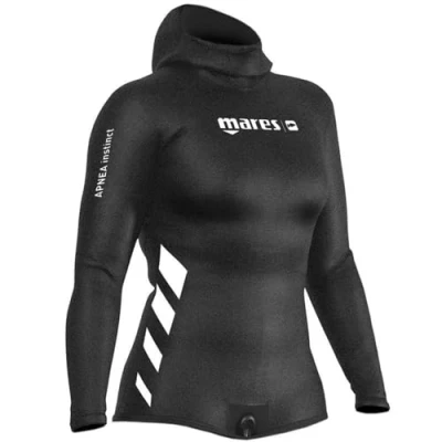 Abbildung von Mares Damen Apnoe Instinct 50 Offene Zelle Jacke Schwarz/Schwarz, Größe S2