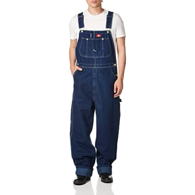 Abbildung von Dickies Herren Latzhose DB100 Bib Overall,Blau (Rnsd Ind/Blu Rnb),W46/L32
