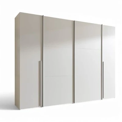 Abbildung von Schlafkontor Schwebetürenschrank »Maturs Drehtürenschrank«, 2 Schwebetüren, Drehtüren mit 10 Einlegeböden und Kleiderstangen