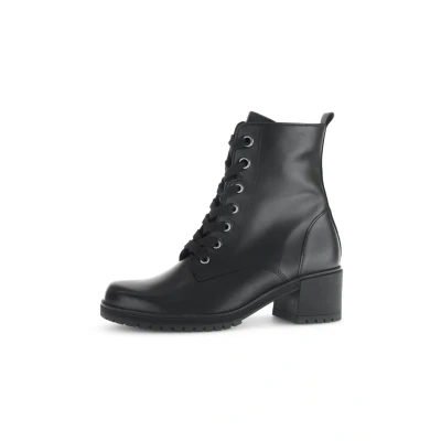 Abbildung von Gabor Schnürstiefelette, Damen, Größe: 39, Schwarz Schuhe