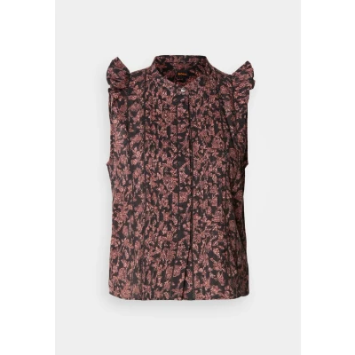 Abbildung von BOSS Bantiana Hemdbluse, Damen, Größe: 38, Open miscellaneous