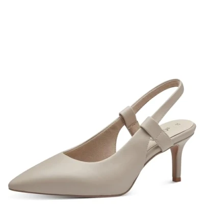 Abbildung von s.Oliver Damen Slingpumps Spitz mit Stilettoabsatz, Beige (Light Taupe), 40