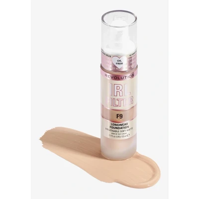 Abbildung von Makeup Revolution IRL Filter Longwear Foundation Foundation, Damen, Größe: 23 ml, F9