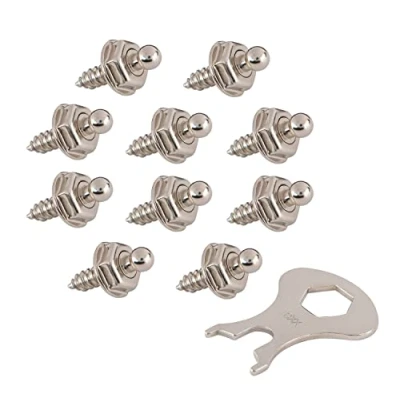 Abbildung von New Marine LOXX Unterteile 10 Stück Blechschrauben 4,2x10 + Schlüssel