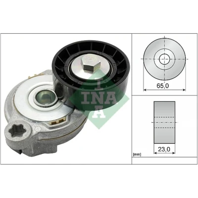 Abbildung von INA 534 0605 10 Spannarm, Keilrippenriemen VOLVO: XC60 I
