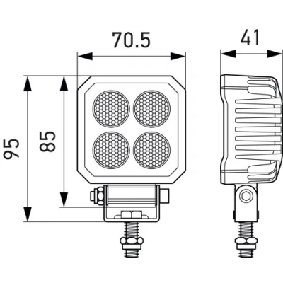 Abbildung von HELLA 1GA 357 110 002 Arbeitsscheinwerfer