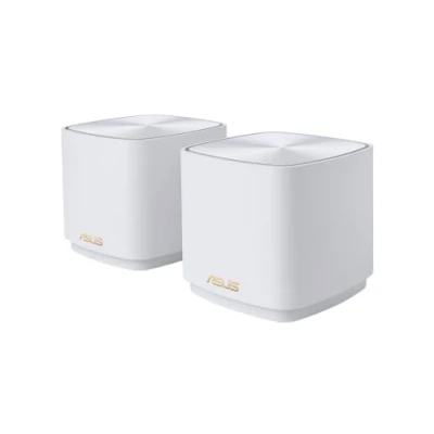 Abbildung von ASUS ZenWiFi XD5 AX3000 2er Set Weiß kombinierbarer Router (Whole Home Mesh WiFi 6 System, Abdeckung von bis zu 325m², 160 MHz, 3000 Mbit/s, AiMesh, AiProtection)