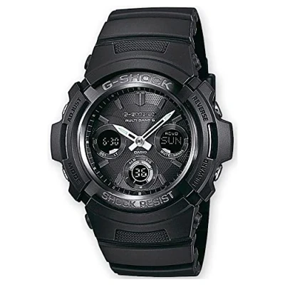Abbildung von Casio HerrenArmbanduhr Analog Digital Quarz Harz AWG M100B 1AER